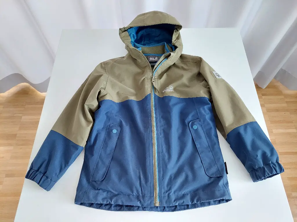 Kinder-Outdoor-Jacke Jack Wolfskin 3in1- SYSTEM, Grösse 128