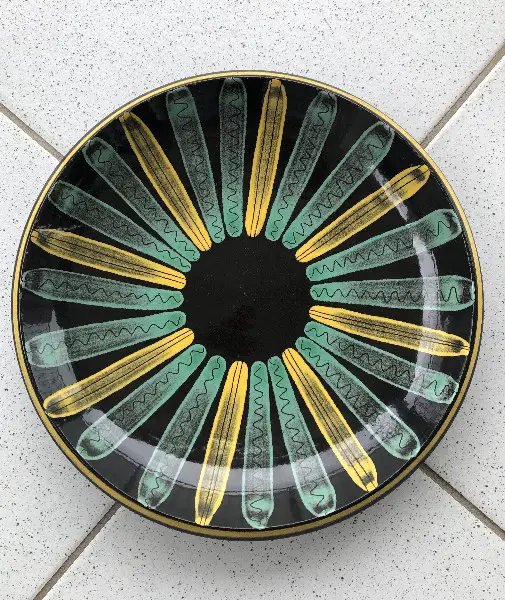 Vintage Lanz Gwatt Keramik Schale