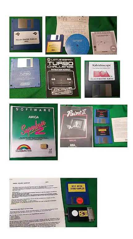 Commodore c64, C128 und AMIGA Original Software Disketten