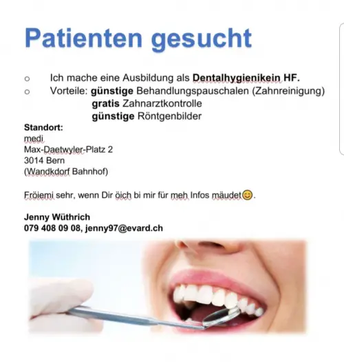 Zahnreinigung bei DH