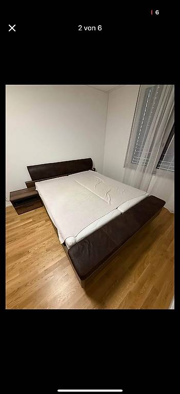 Doppelbett gemäss Bilder