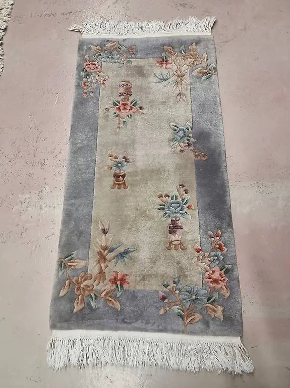 72X160 Handgeknüpfter Teppich Gereingit