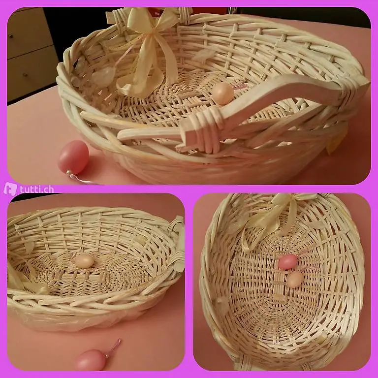 Weidenkorb f.Deko - Blumen -Geschenke.usw. Weihnachten etc.