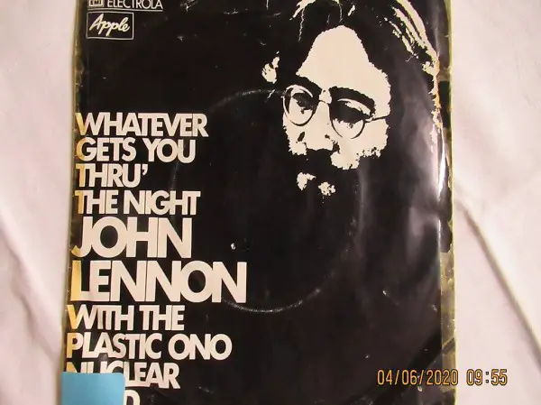  JOHN LENNON, Single, Platte