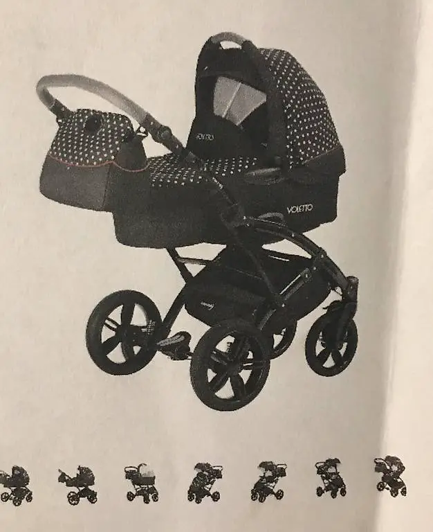 Limited Edition Knorr-Baby Kombi-Kinderwagen