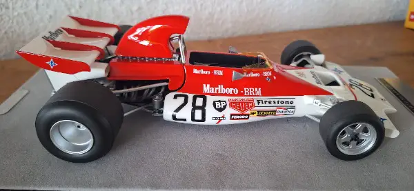 BRM P160B Alex Solar Roig F1 1972 Tecnomodel 1:18