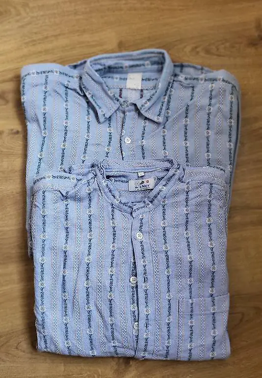 Edelweiss Hemd Langarm Gr. 40/42