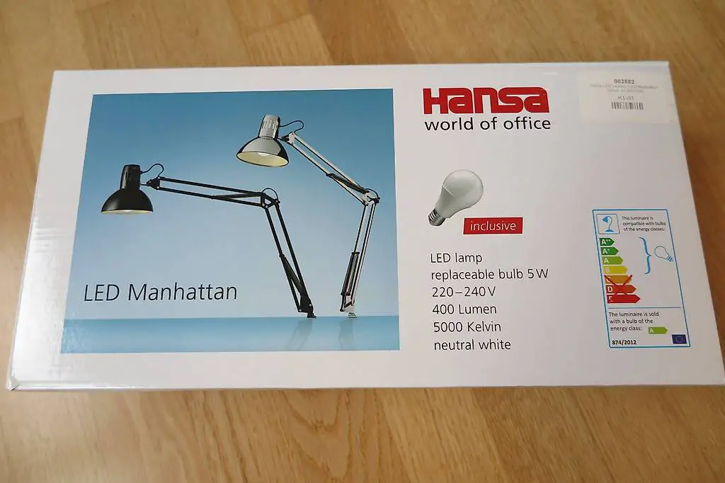 Hansa Leuchte "LED Manhattan", chrom, neu, originalverpackt