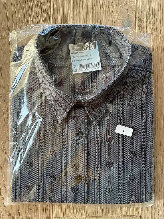 Edelweisshemd Hemd L Neu