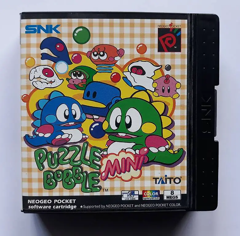 Puzzle Bobble Mini OVP CIB Neo Geo Pocket Neogeo EUR PAL