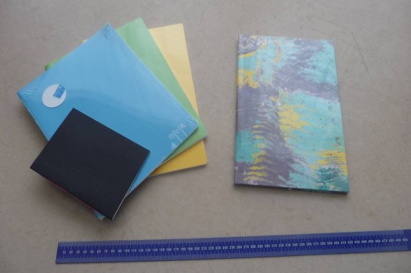 Notizhefte, -buch (div. Preise)