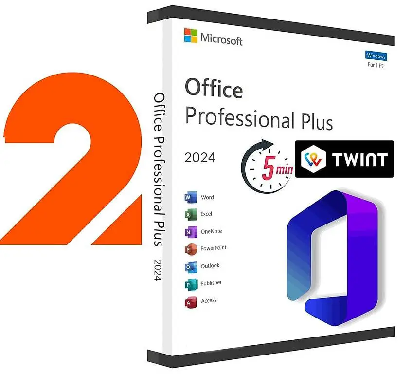 2x Microsoft 2024 Office Professional Plus | ITALIANO ESD