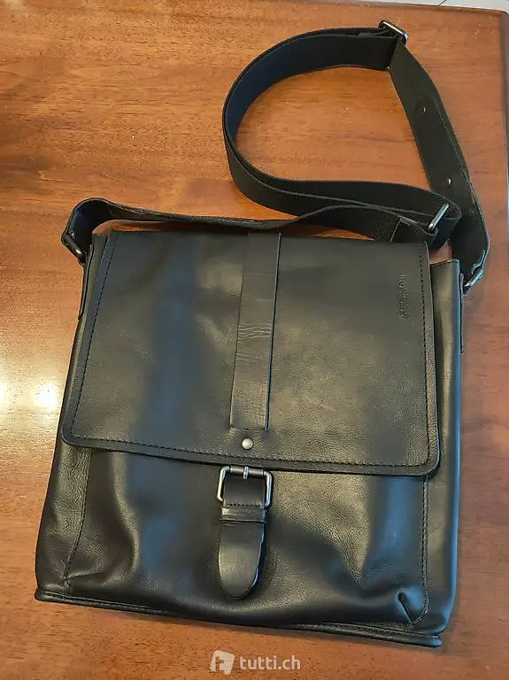 vendo borsa a tracolla in cuoio