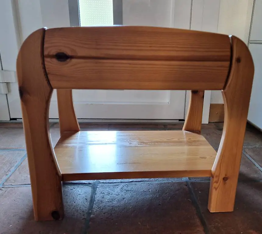 Kiefernholz Nachttisch mit Schublade, Nachttisch