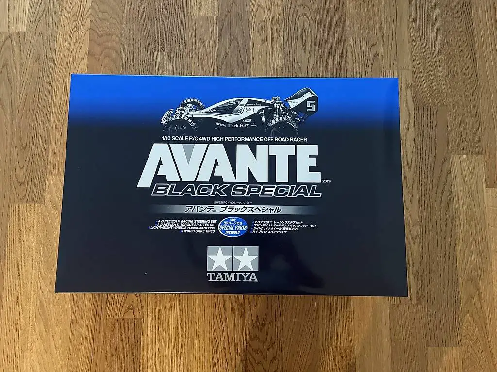 Tamiya Avante Black Special Edition NIB