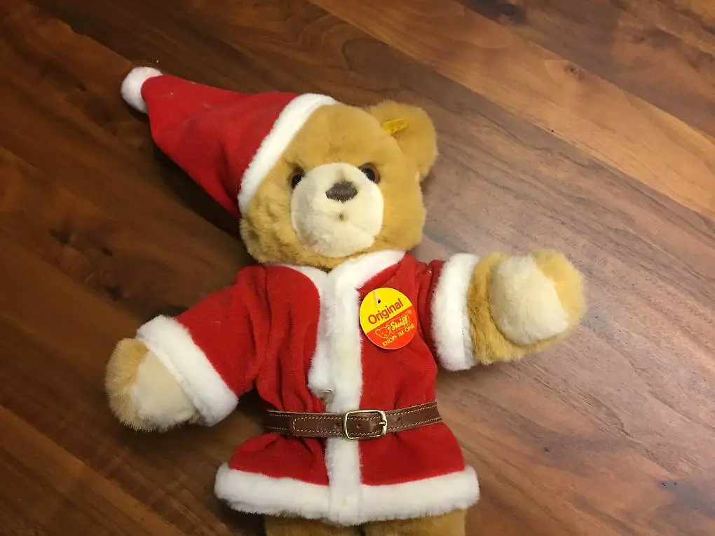 steiff weihnachtsbär neuwertig
