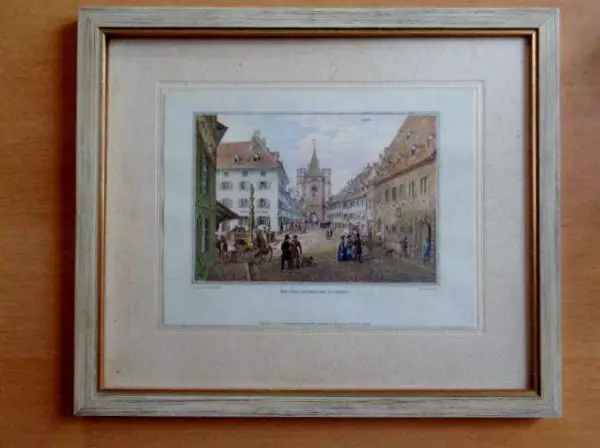 Die Spalenvorstadt zu Basel im Jahre 1854
