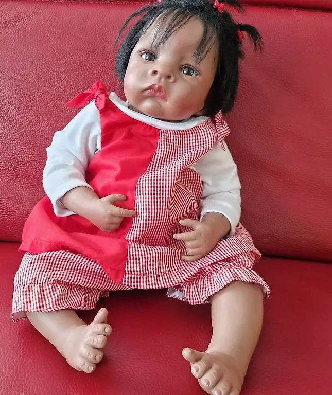 Künstlerpuppe - Ca. 56cm & Ca. 1600g -Waltraud Hanl