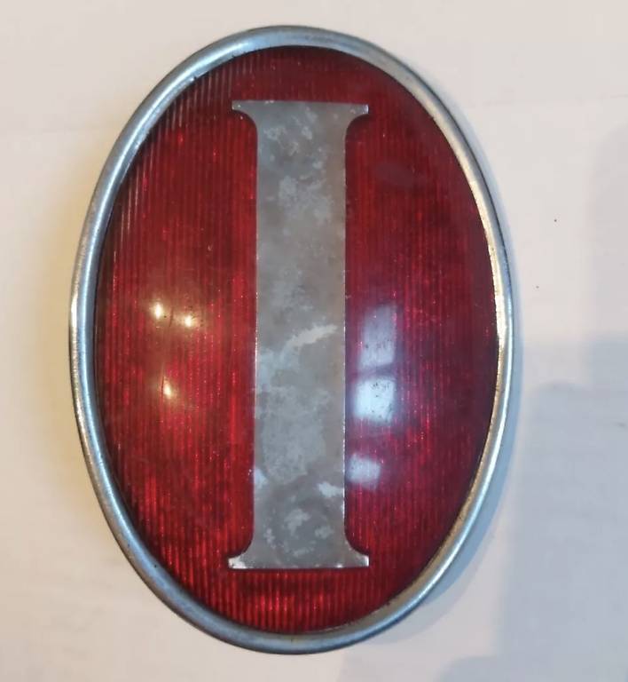 Fiat 500 Oldtimer, Faro Basso, Länderkennung original Top