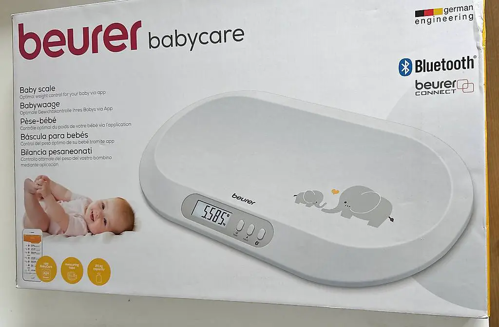 Babywaage inkl. Bluetooth