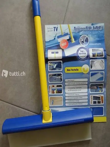 Aquablade Fensterreiniger mit Wassertank