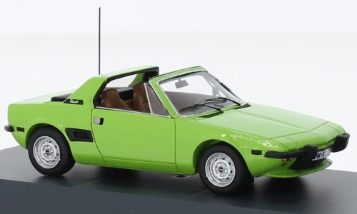 NEU: Fiat X1/9 Bertone Phase I 1972-1982 hellgrün / schwarz