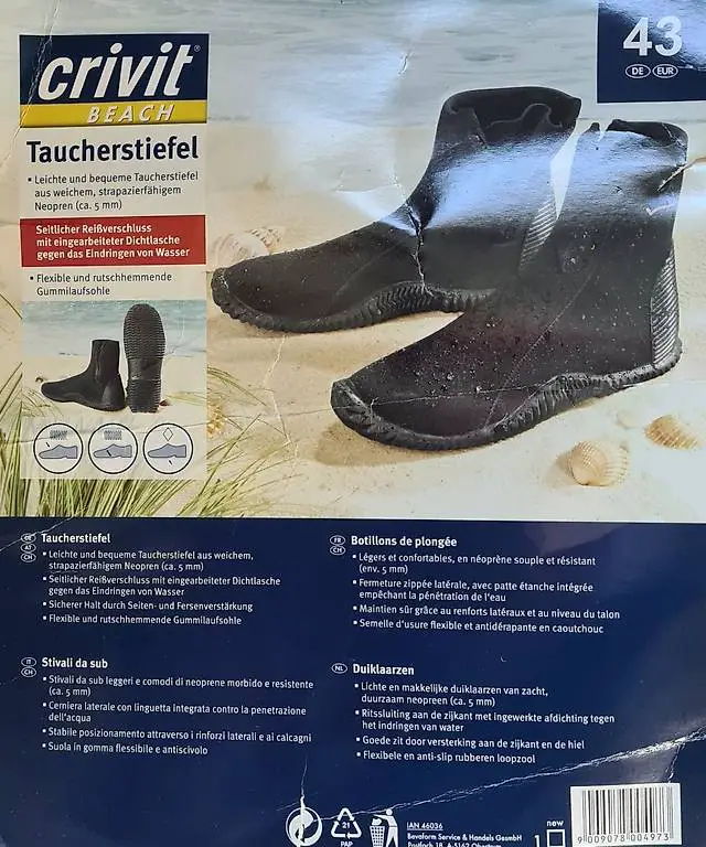 Taucherstiefel Grösse 43, NEU