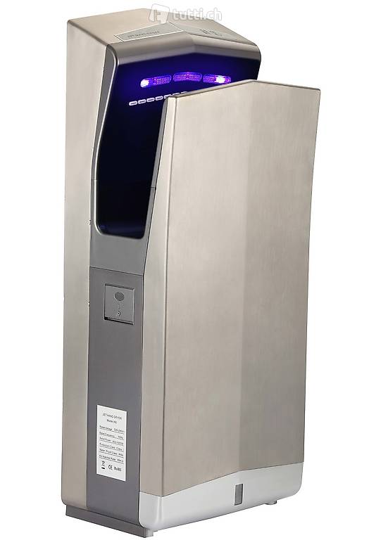 Händetrockner DeLuxe AirDry, Sèche-mais av. souceur fort