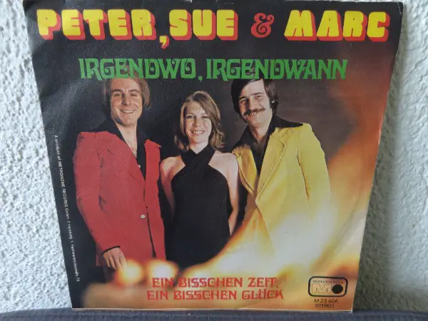 Peter, Sue & Marc, Single Schallplatte, Gewaschen !
