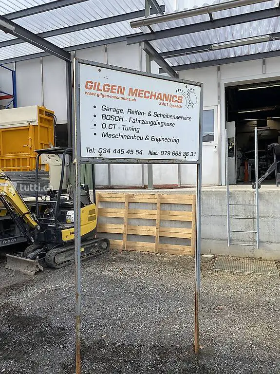  Reklametafel / Pilone / Reklame / Werbung