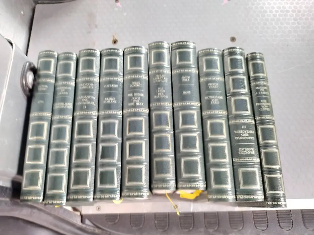 10 Stk Bücher Editions Recontre Lausanne Antiquarische Büche