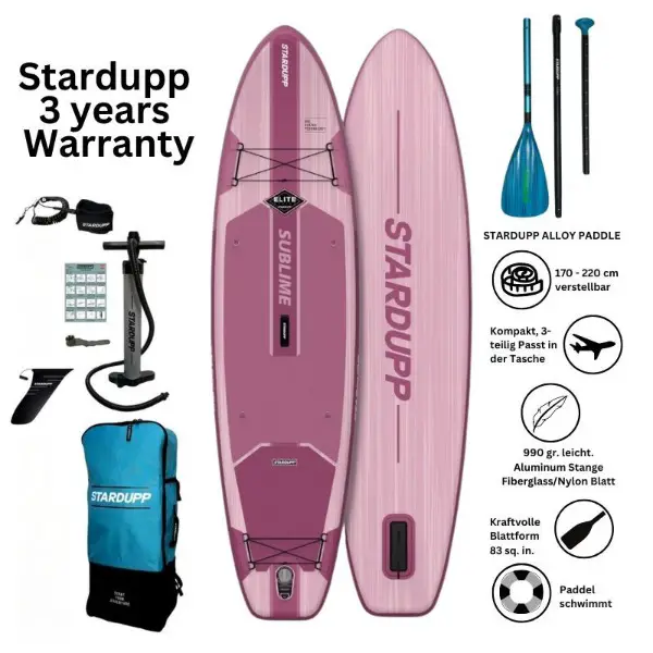 Stardupp Sublime Elite SUP 10"6 Set
