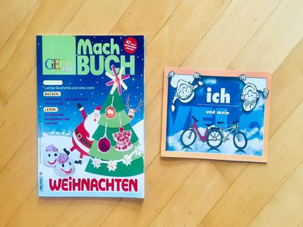 Zeitschrift Geolino Mach Buch und Velo Buchlein für Kinder