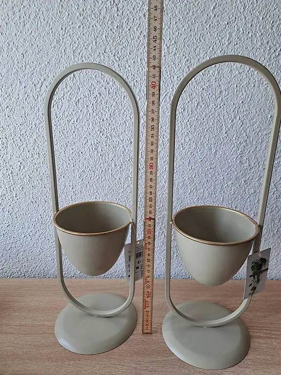 Dekoration / Blumentopf / Pflanzenhalterung 2 Stück