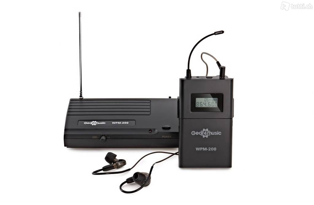 Drahtloses In-Ear-Monitorsystem von Gear4music