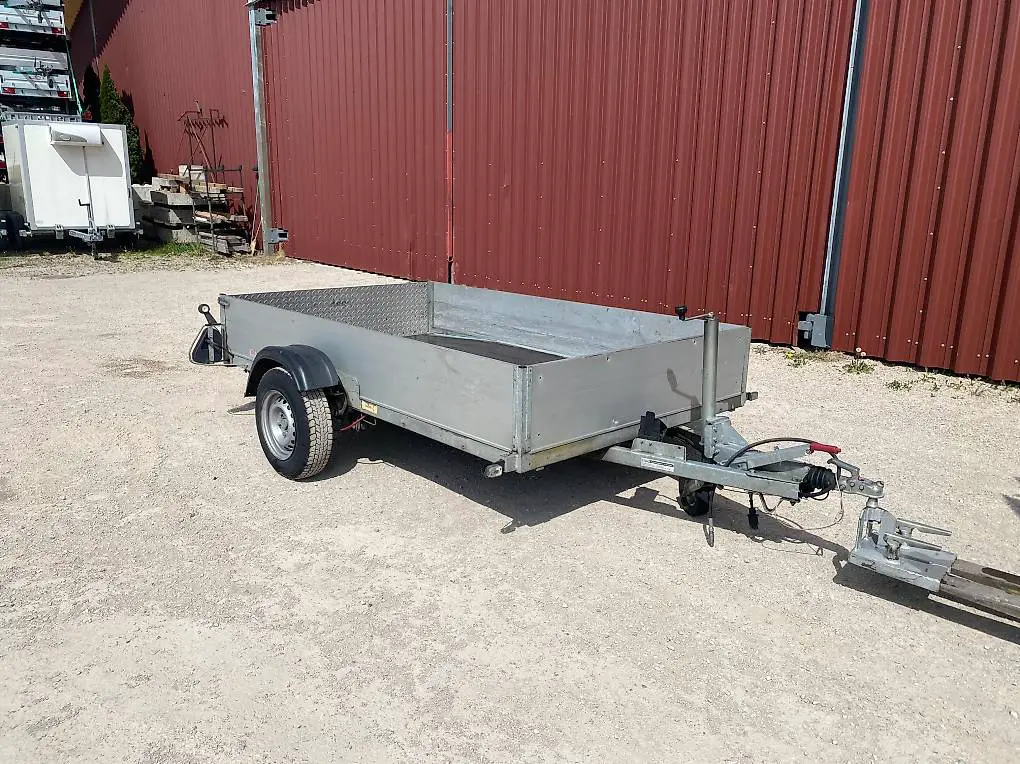 Sachentransportanhänger mit Absenkachse / WENK SK1-RL