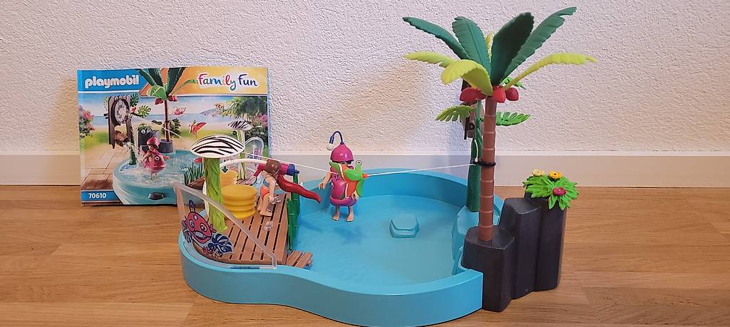 Playmobil 706010 Spassbecken mit Wasserspritze
