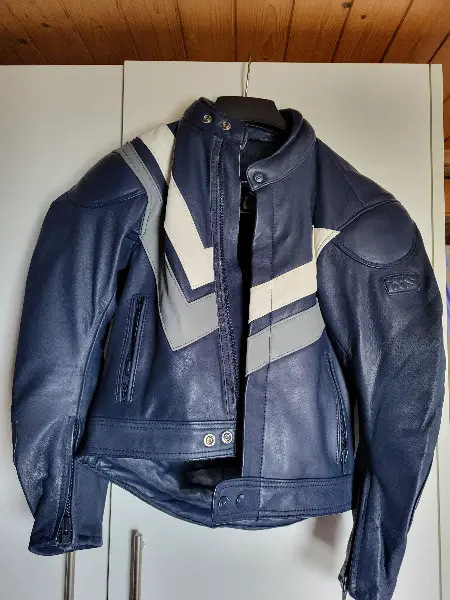 Motorrad Jacke Leder IXS