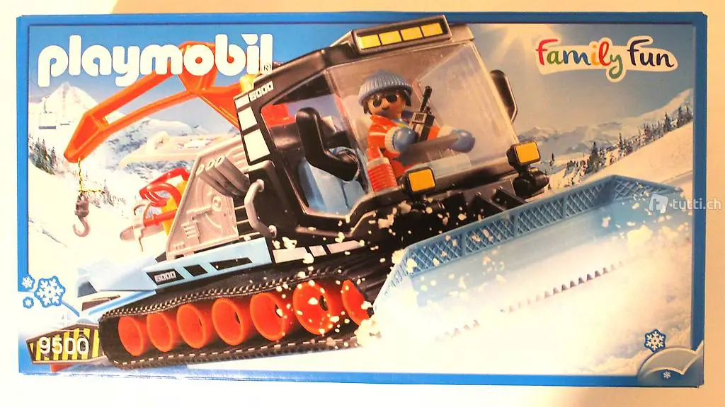 Playmobil 9500 Pistenfahrzeug fabrikneu und OVP