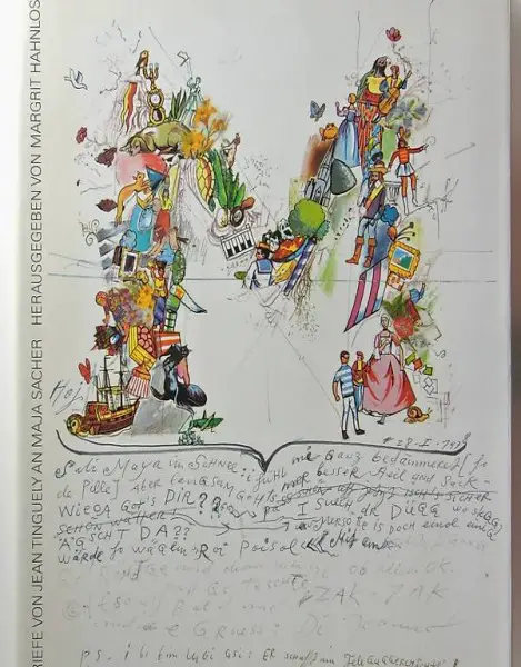 Hahnloser, Margrit. Briefe von Jean Tinguely an Maya Sacher.