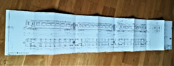 Original - Typenskizze "RhB Be 4/4 Talpendel"