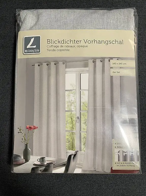 Verdunkelungsvorhang 2-er Set