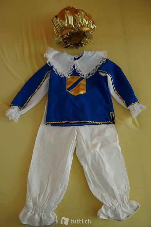 Neu: Kostüm Prinz Fasnacht, Gr. ca. 4 J.
