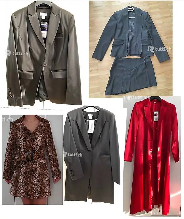 Blazer mantel deux piece