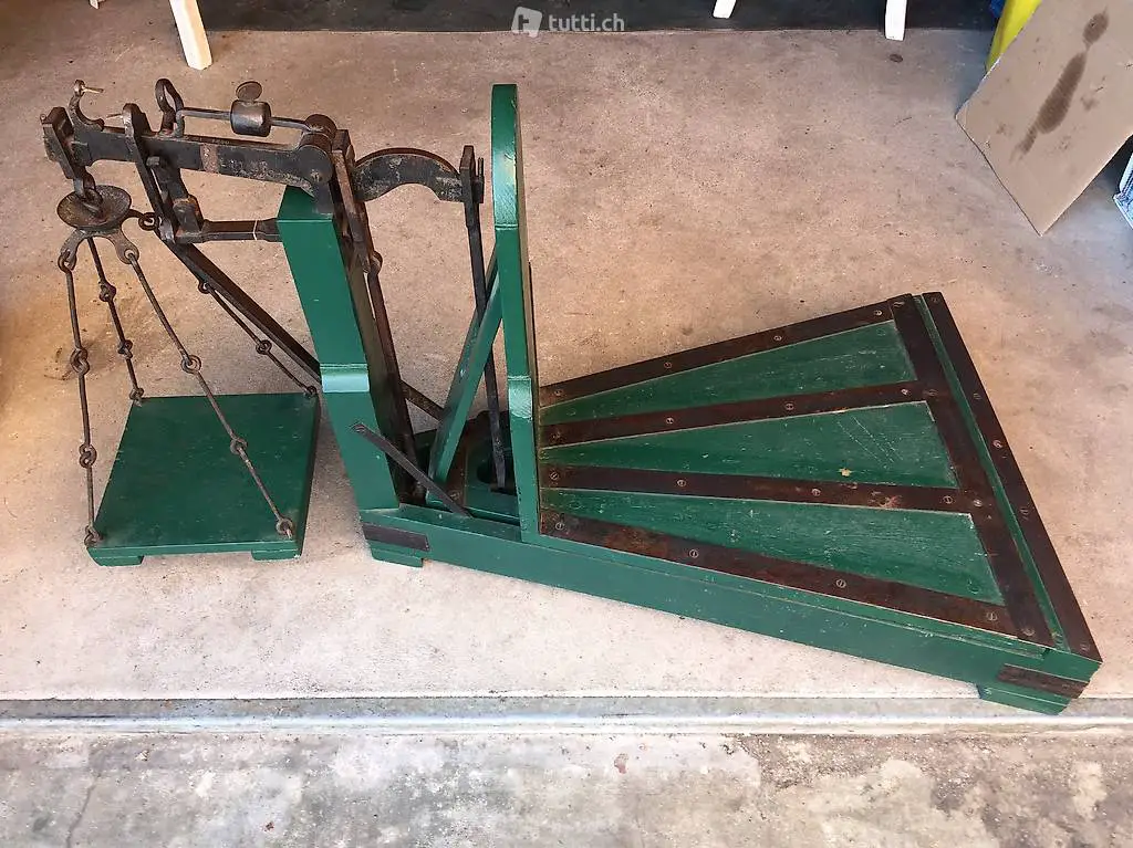 Antike Sackwaage Jg.1890