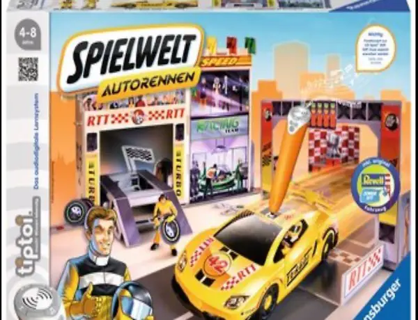 Tiptoi Spielwelt Autorennen neu verpackt