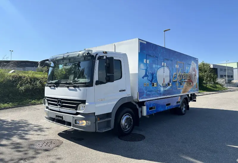 mercedes-benz, atego 1224 kk/hb, kühlfahrzeug