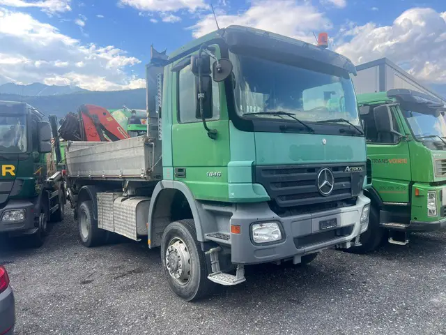 mercedes-benz, actros 1846 a, kran