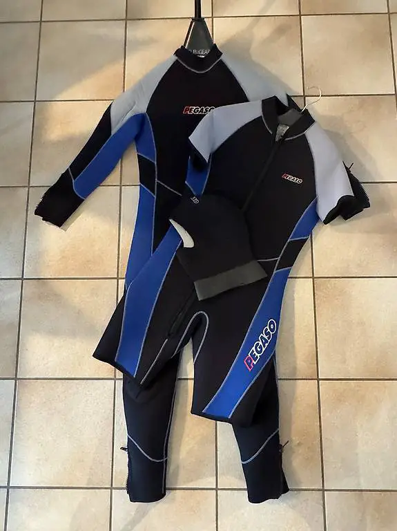 Pegaso Nasstauchanzug inkl. Haube und Shorty