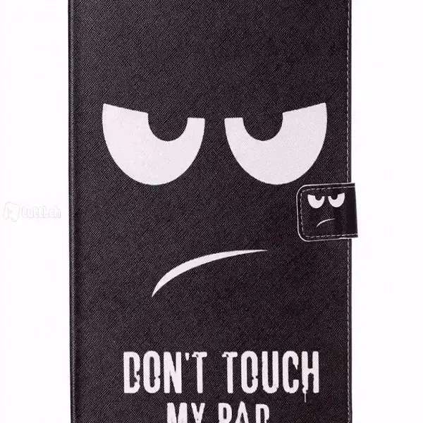  iPad 9.7 2017 Leder Etui Hülle Pusteblume Junge & Mädchen Ca